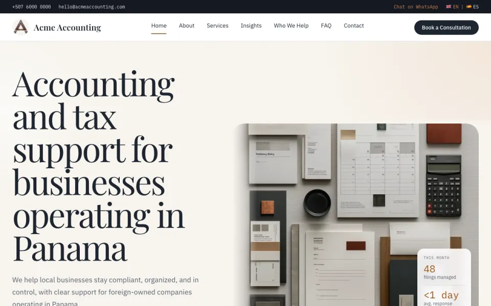 Accounting Demo